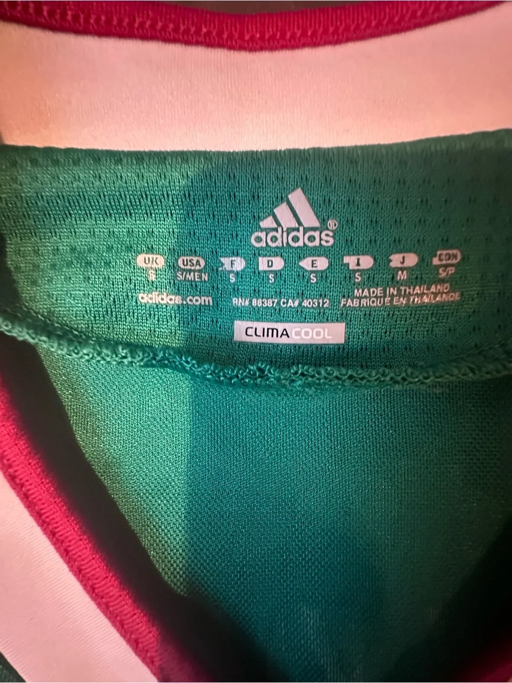 Mexico Soccer Jersey men’s small - Picture 2 of 5